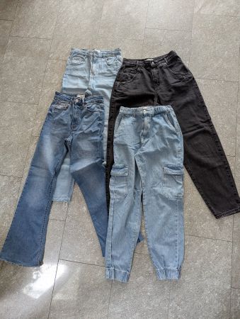 Vier Paar Jeans von Pull&Bear Grösse 38