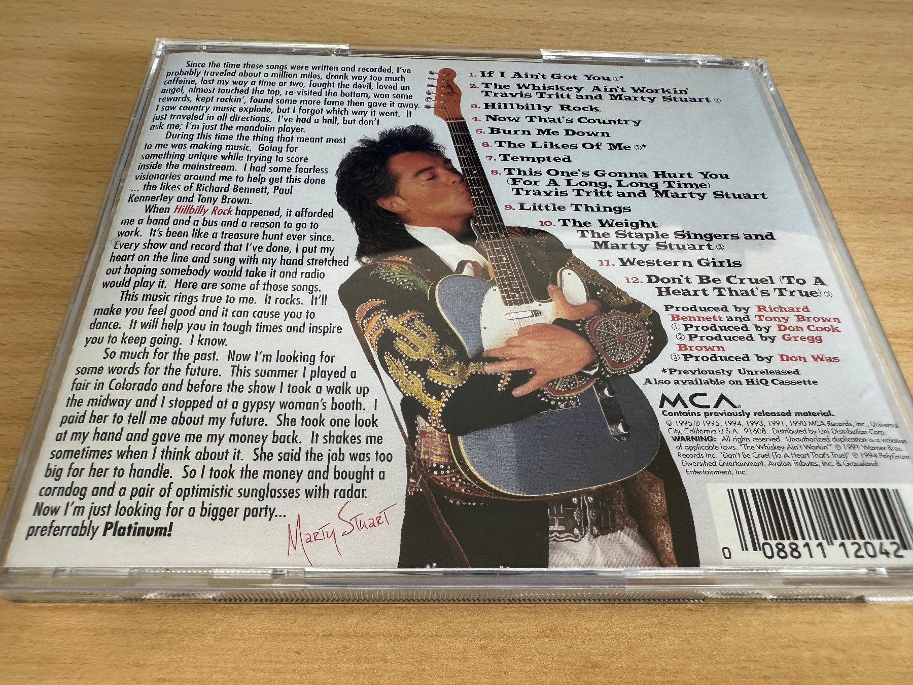 CD: Marty Stuart – The Marty Party Hit Pack – Usato da Rikon im Tösstal venduto da Alpenmutz 1