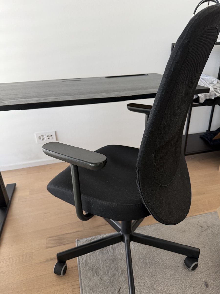 Ikea Sedie: Ikea Bürostuhl Flintan Schwarz – Usato da Pratteln venduto da FabianApp 3