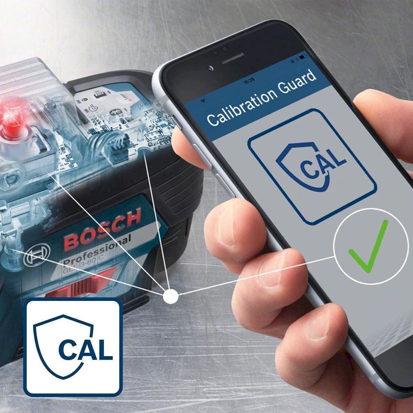 Bosch Misurare: Bosch Linienlaser GLL 3-80 C Pro – Nuovo e nell'imballaggio originale da Bottighofen venduto da zaap 2