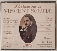 Double CD 52 chansons de Vincent Scotto