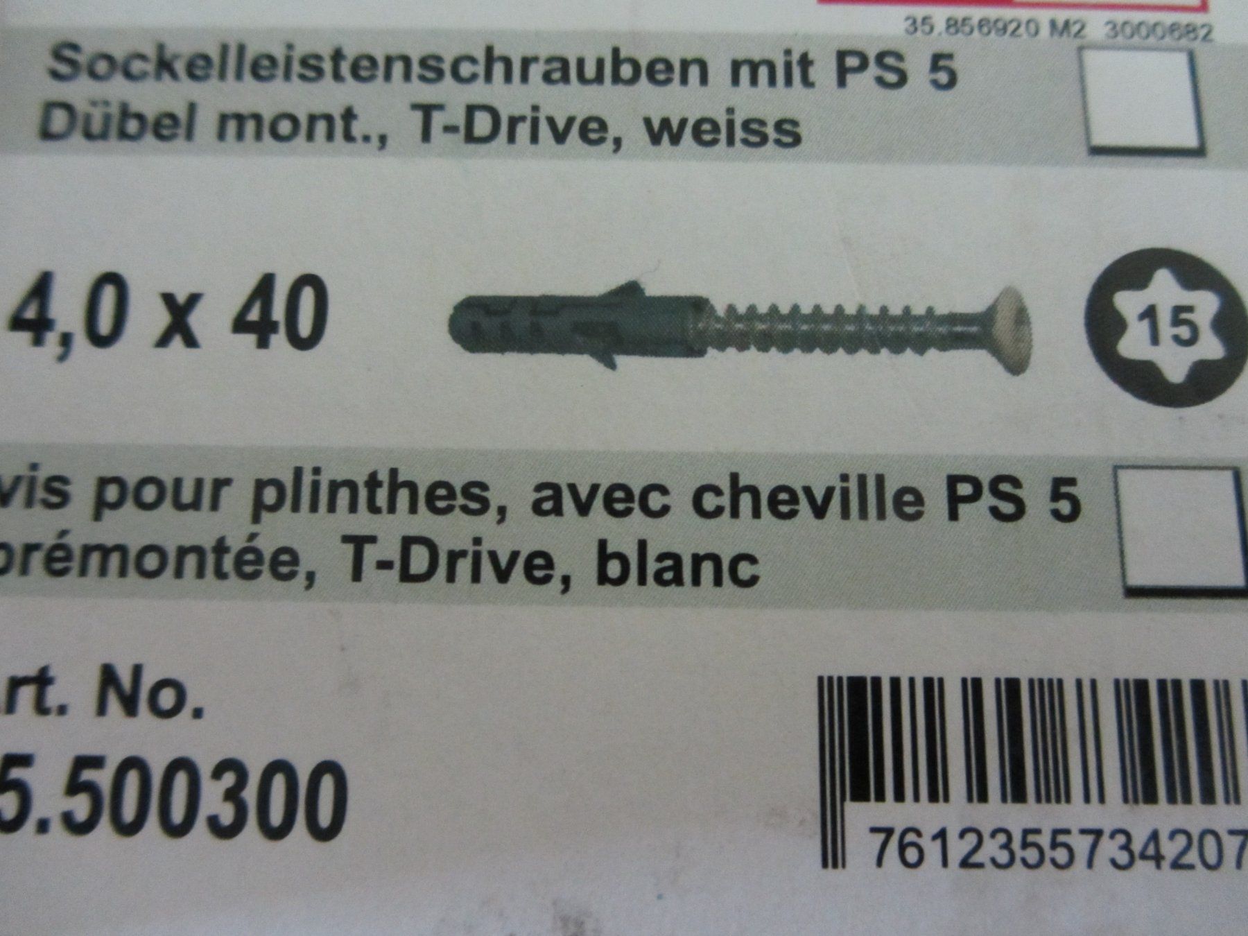 Ferramenta: Schrauben Montage, 4 Pack – Nuovo (secondo la descrizione) da Hölstein venduto da niala06 3