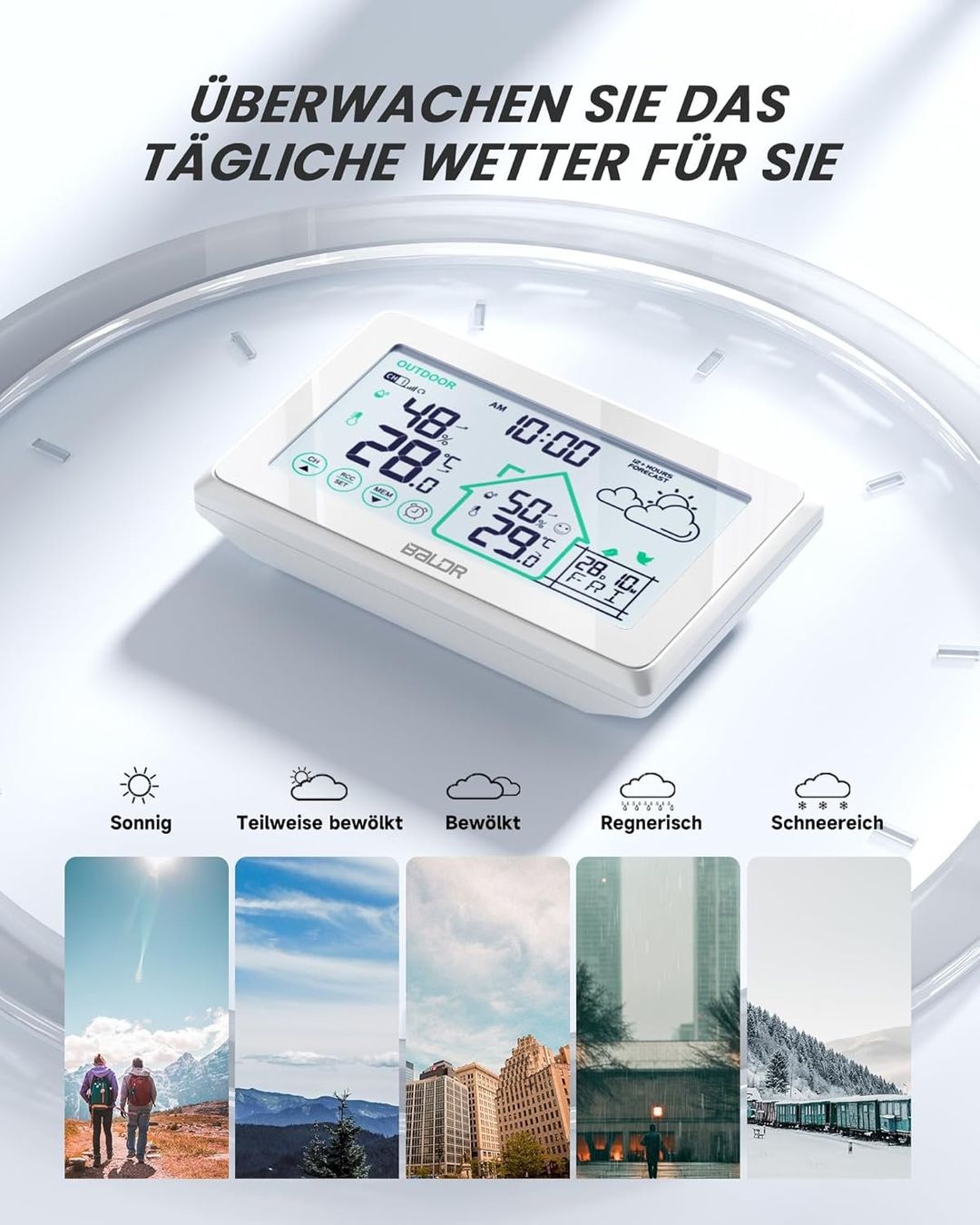 Altro per la casa: Wetterstation Funk mit Außensensor – Nuovo e nell'imballaggio originale da Nuglar venduto da SaleRitter 2