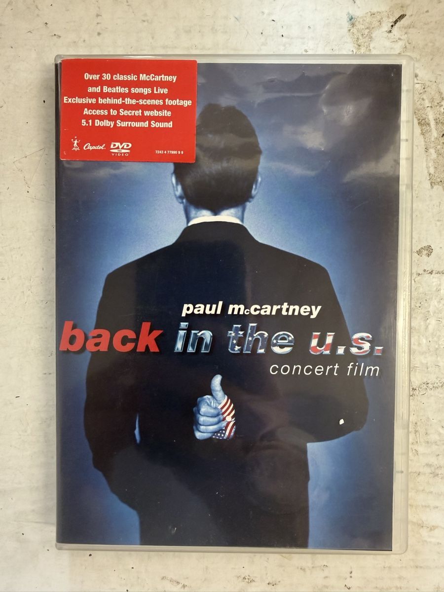 Tutti i DVDs: Paul McCartney: Back in the U.S. (DVD) – Usato da Dietikon venduto da Buchantiqdietikon