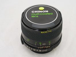 Chinon MC Macro 50mm f1.7 M42 Kern Switar 49 #v1