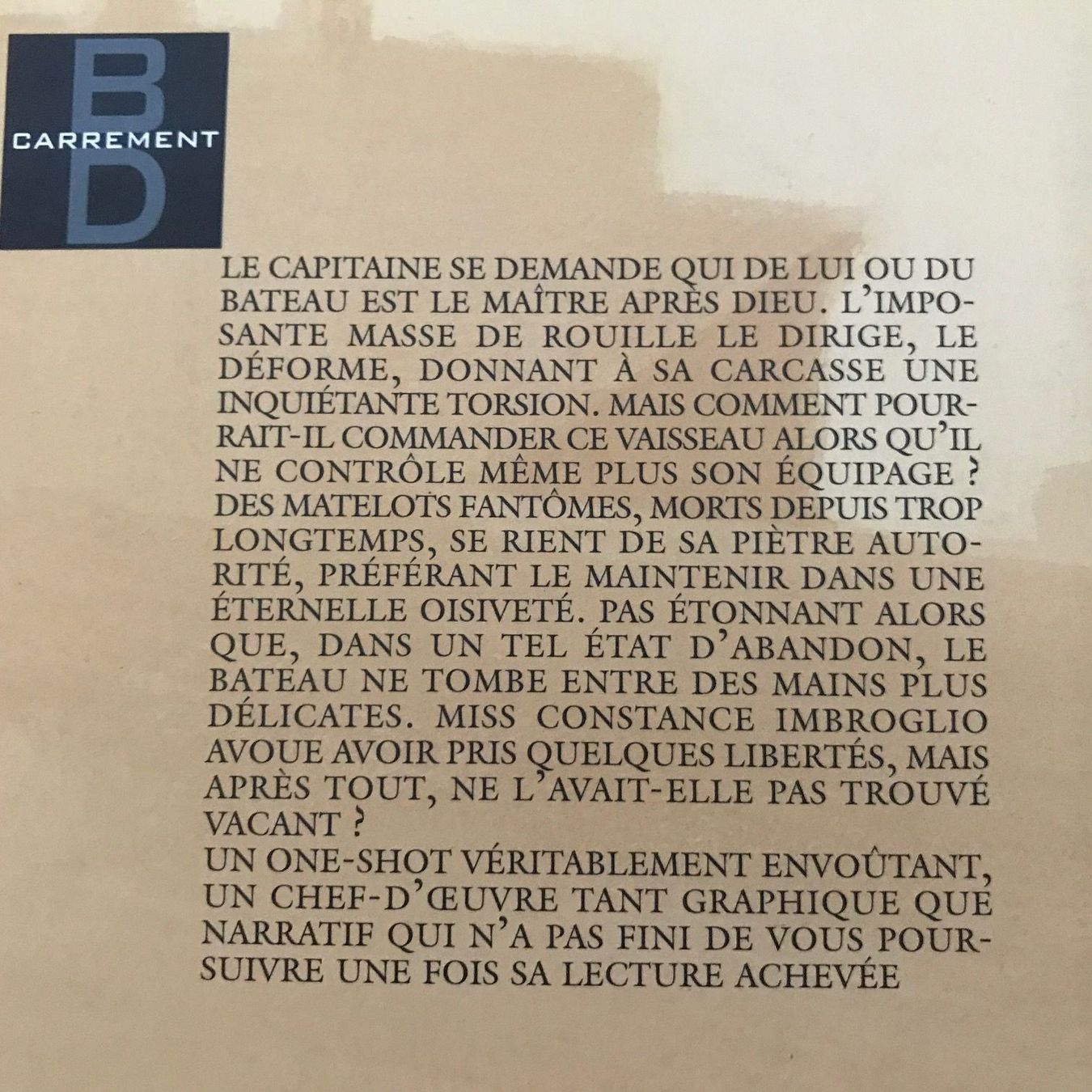 Fumetti: Le Dérisoire, de Supiot et Osmond – Nuovo (secondo la descrizione) da Bern venduto da Draco 2