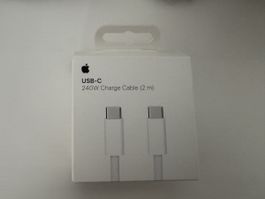 Verkaufe Apple Ladekabel— USB C 2 m, USB 2.0, 240 W
