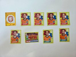 Sticker Panini WM 2026 Niederlande 9 Stk