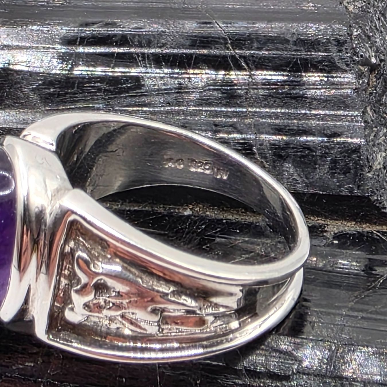 Anelli: Wunderschöner Silberring mit Amethyst Grösse 60 – Nuovo (secondo la descrizione) da Füllinsdorf venduto da Faulan_6 3