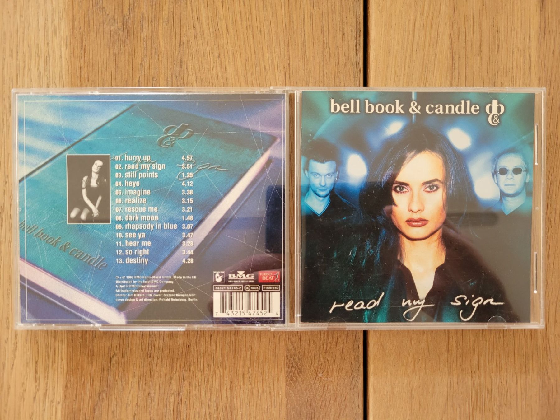 CD: CD Bell Book & Candle - Read My Sign, 1997 – Usato da Nebikon venduto da Harley-Davidson01