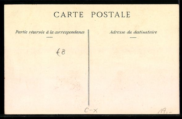 Cartes postales: Genève, Hotel de la Poste, Propr. M. C. – D'occasion à Berlin par bartko-reher 1