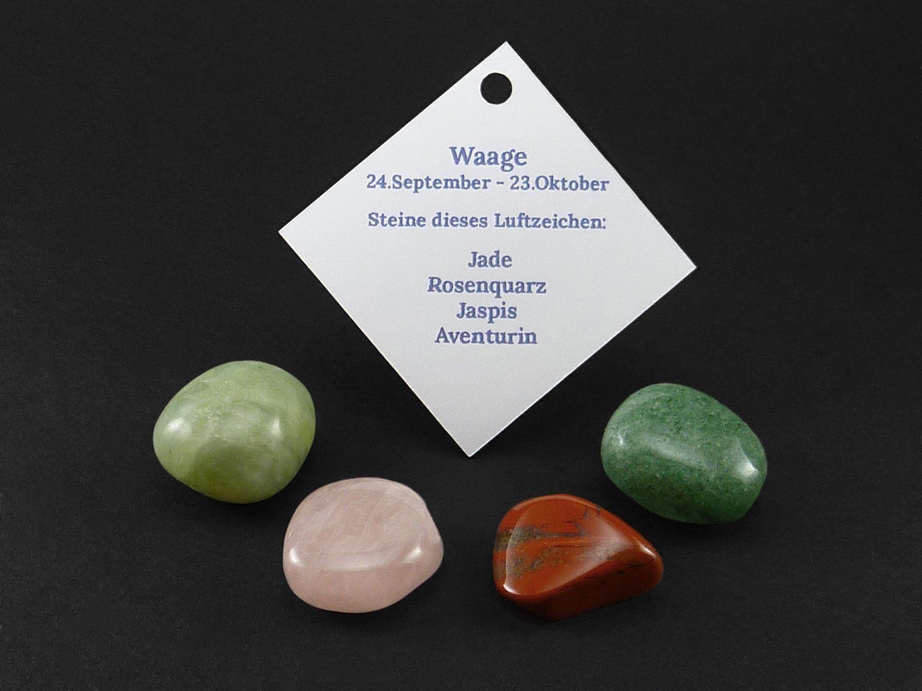 Mineralien & Heilsteine: Sternzeichen Steine Waage/Balance – Neu und originalverpackt aus Meilen von StoneGarden 1