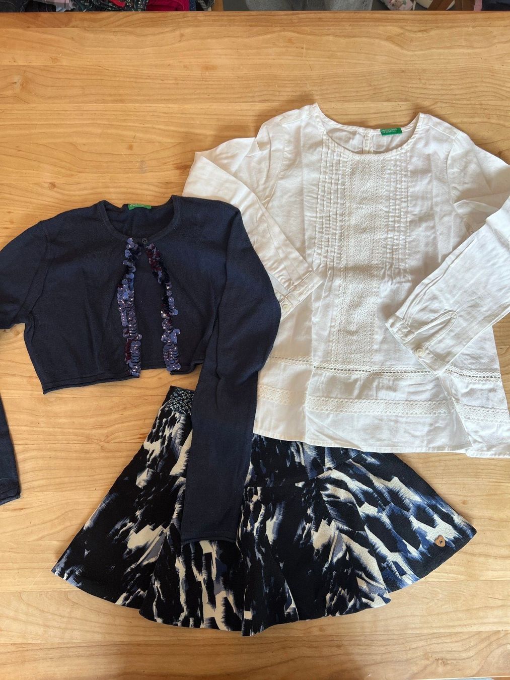 Catimini Lotti & Set di vestiti: Set Mädchen 128 Catimini/Benetton – Usato da Bergdietikon venduto da Marineh2004 1
