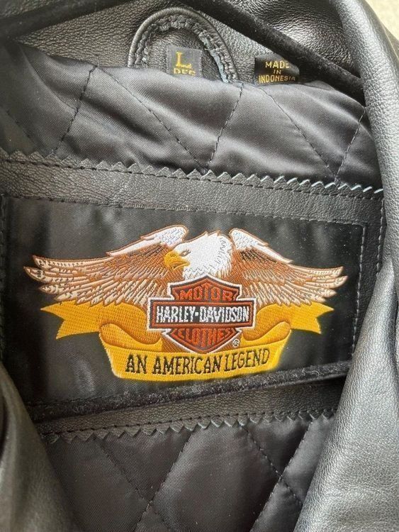 Jacken: Original HARLEY DAVIDSON cruiser - motorcycle leather jacket – Neu (gemäss Beschreibung) aus zürich von Melchior7000 4