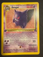 Gengar 1. First Edition 20/62 Fossil WOTC Vintage DE