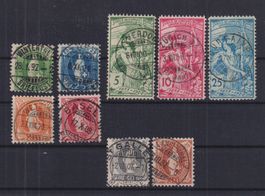 Herrliches Vollstempel - Lot !!