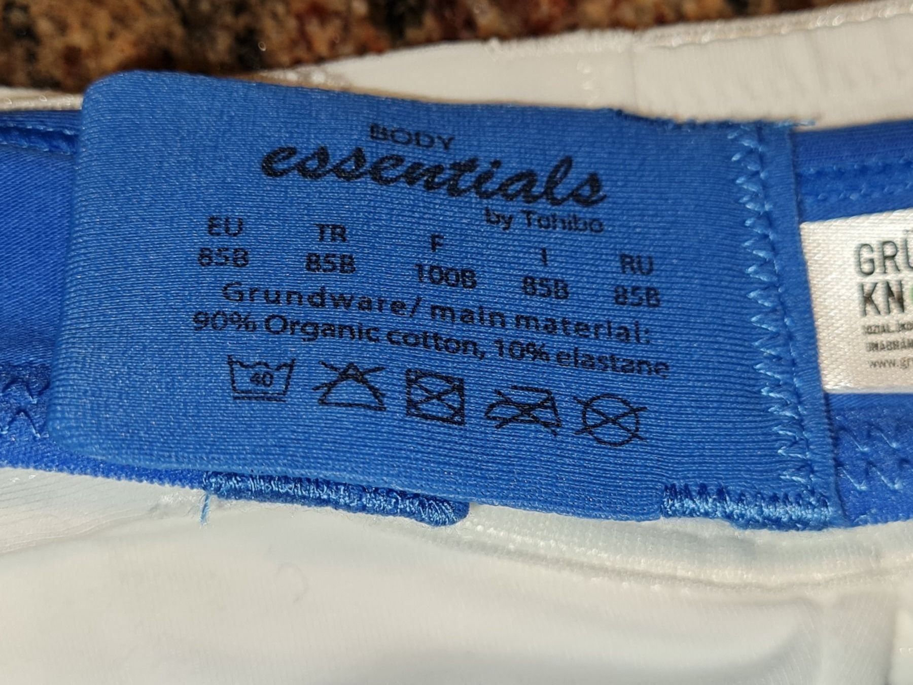 Tchibo Altra biancheria intima: 2 Neue BHs weiss und blauGr.85 B – Nuovo e nell'imballaggio originale da Döttingen venduto da Verkauf 3