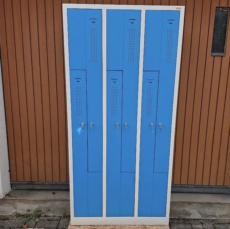 Metallschrank / Spind Eurokraft 180 x 87 cm (Neu (gemäss Beschreibung ...