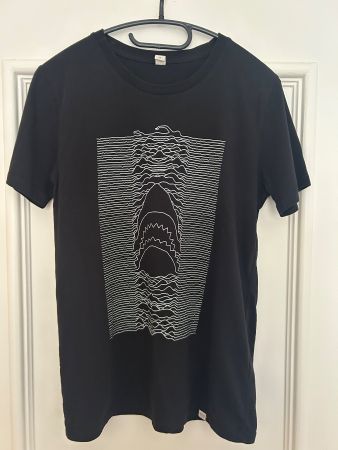 T-Shirt "White Shark": Gr. S