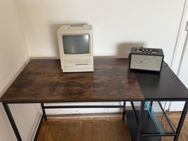 Bureau noir/brun