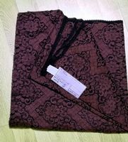 Spitzenstoff Ornamente bordeaux 1,40 x 1,50m