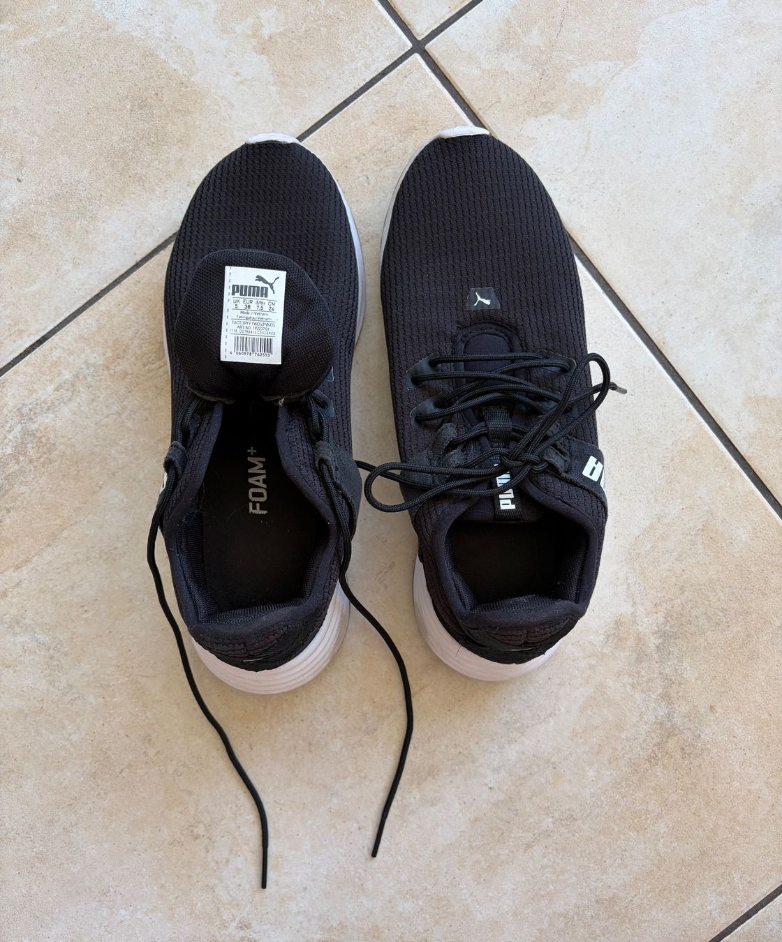 Puma Damenschuhe: Puma Laufschuhe schwarz Grösse 38 – Gebraucht aus Brüttisellen von Fabiii.st 5