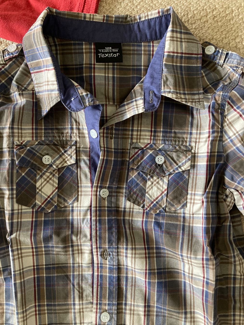 Camicie, T-shirt & Polo: Hemd Gr. 128 Texstar – Usato da Safnern venduto da mutti2289 2