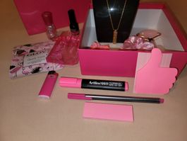 PinkBox, guasha, rosé, postit, pinkbeauty, amulette rose, 💘