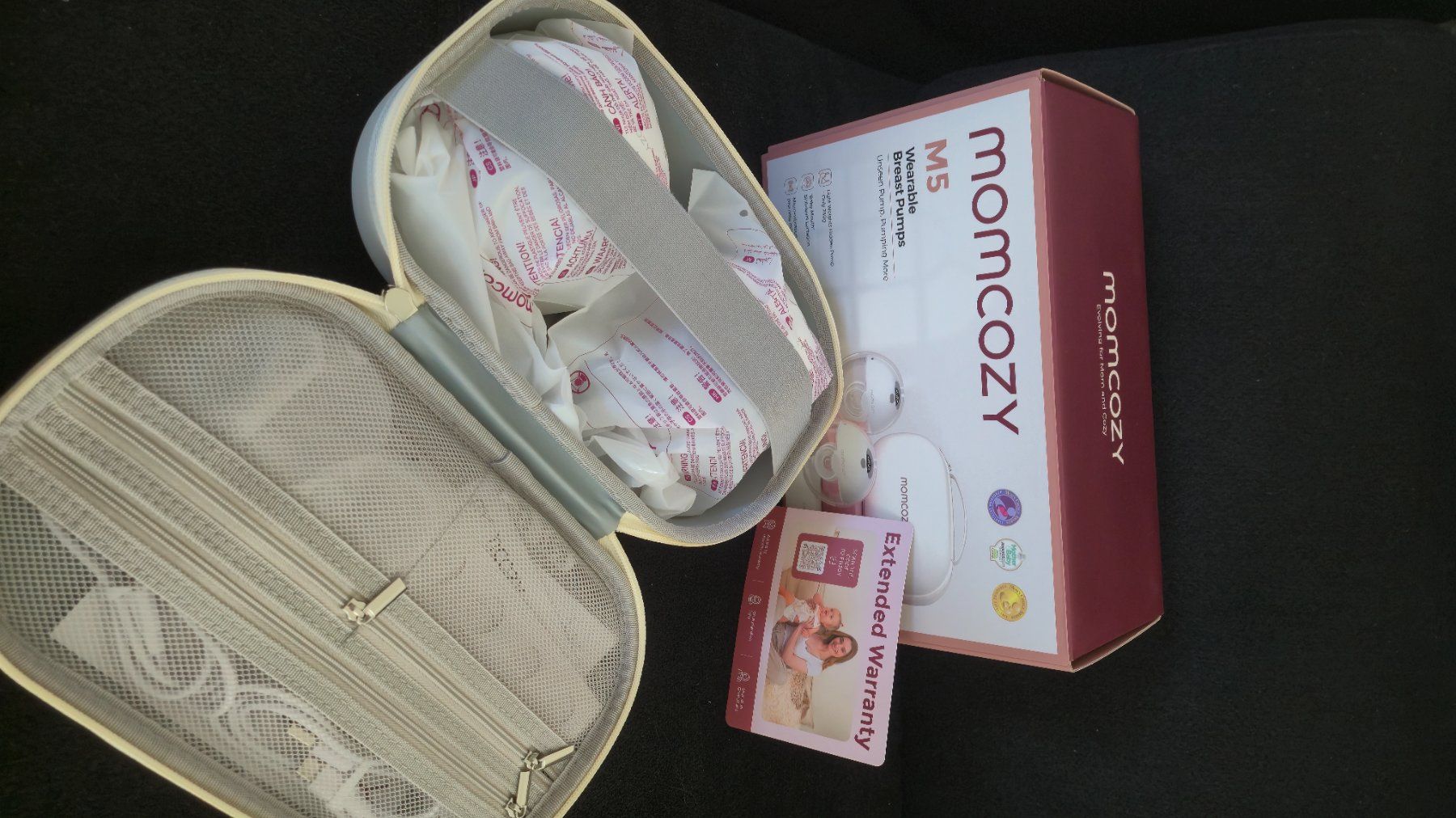 Momcozy Stillzubehör: Momcozy M5 Milchpumpen-Set Handsfree – Gebraucht aus Eglisau von sim_tkp5 2