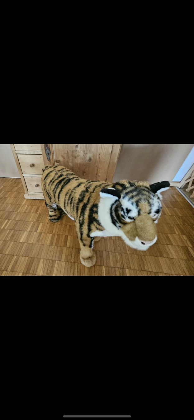 Giocattoli: Grosser Plüsch Tiger – Usato da Meilen venduto da maschentausend 1