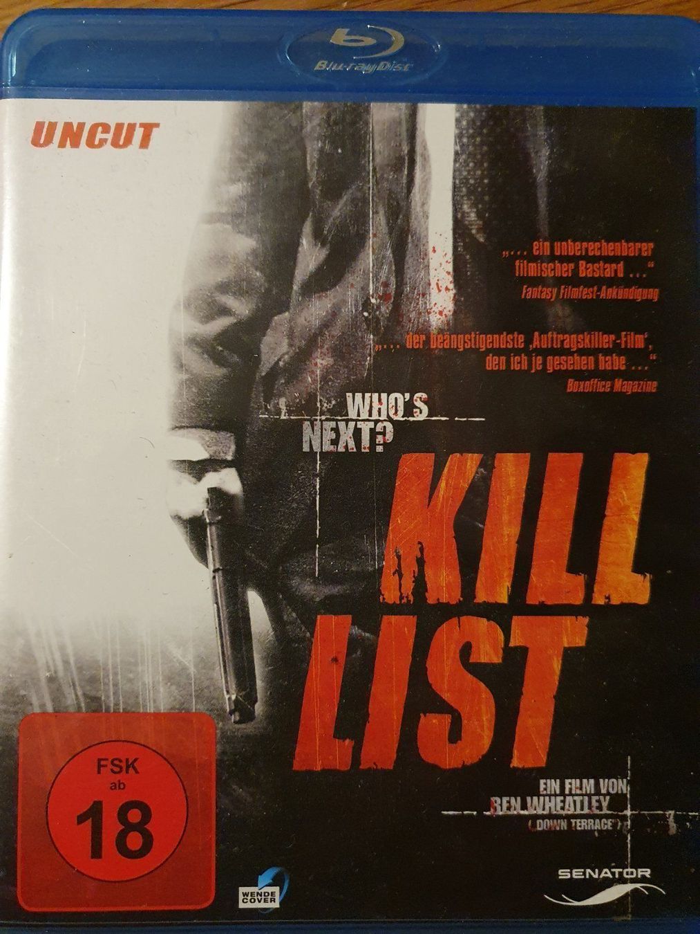 Alle DVDs: Blu-ray Kill List uncut – Gebraucht aus Eiken von Lashar