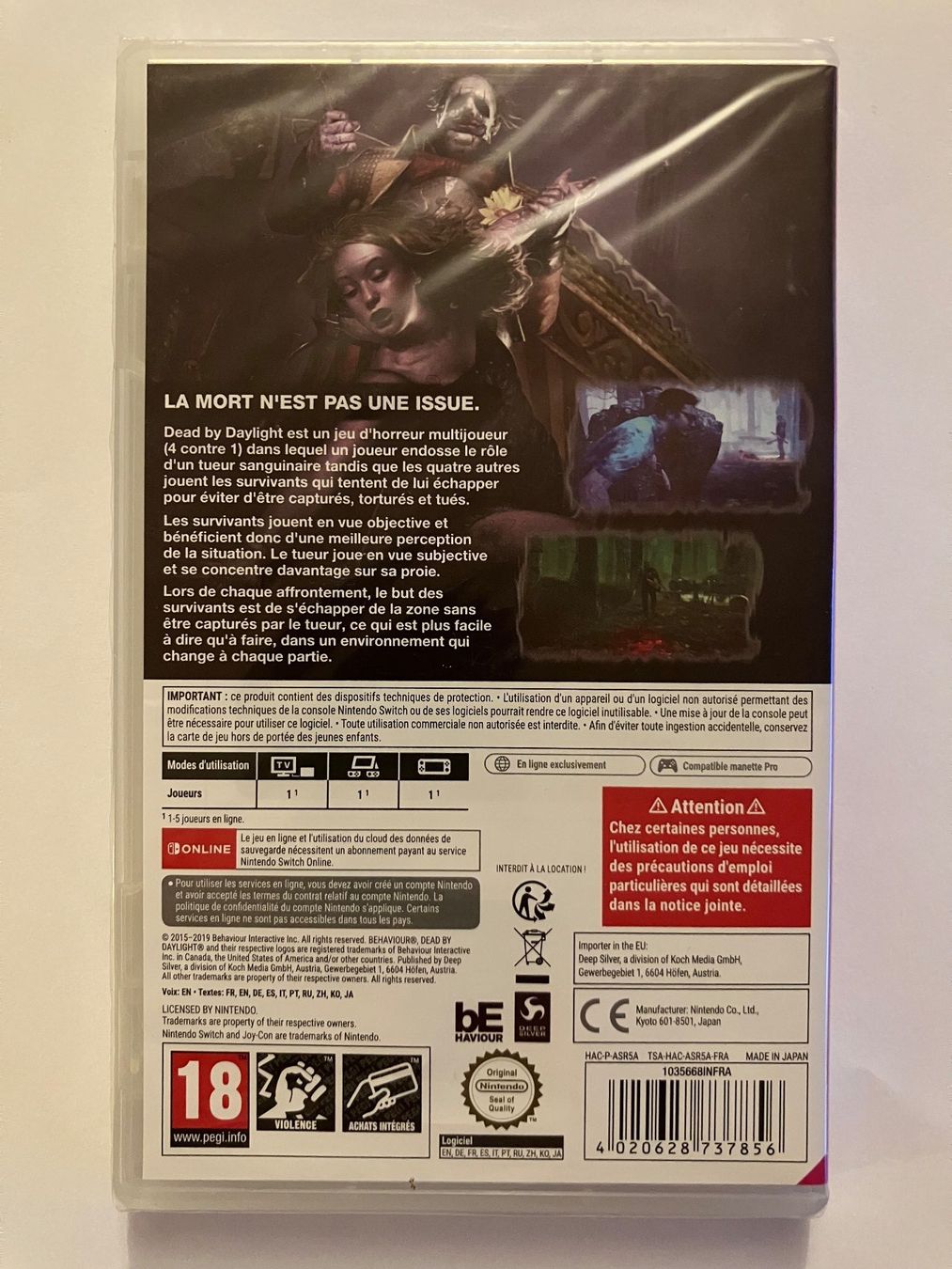 Nintendo Giochi: Dead by Daylight – SWITCH – Nuovo e nell'imballaggio originale da Ecublens VD venduto da Lenordique 1