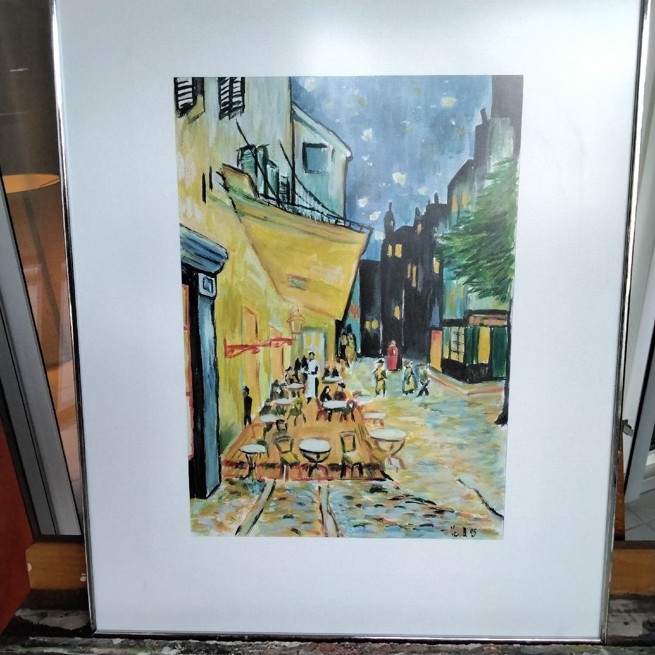 Dipinti: Original Gemälde Gouache nach Van Gogh – Usato da Rothenburg venduto da utrillo 3