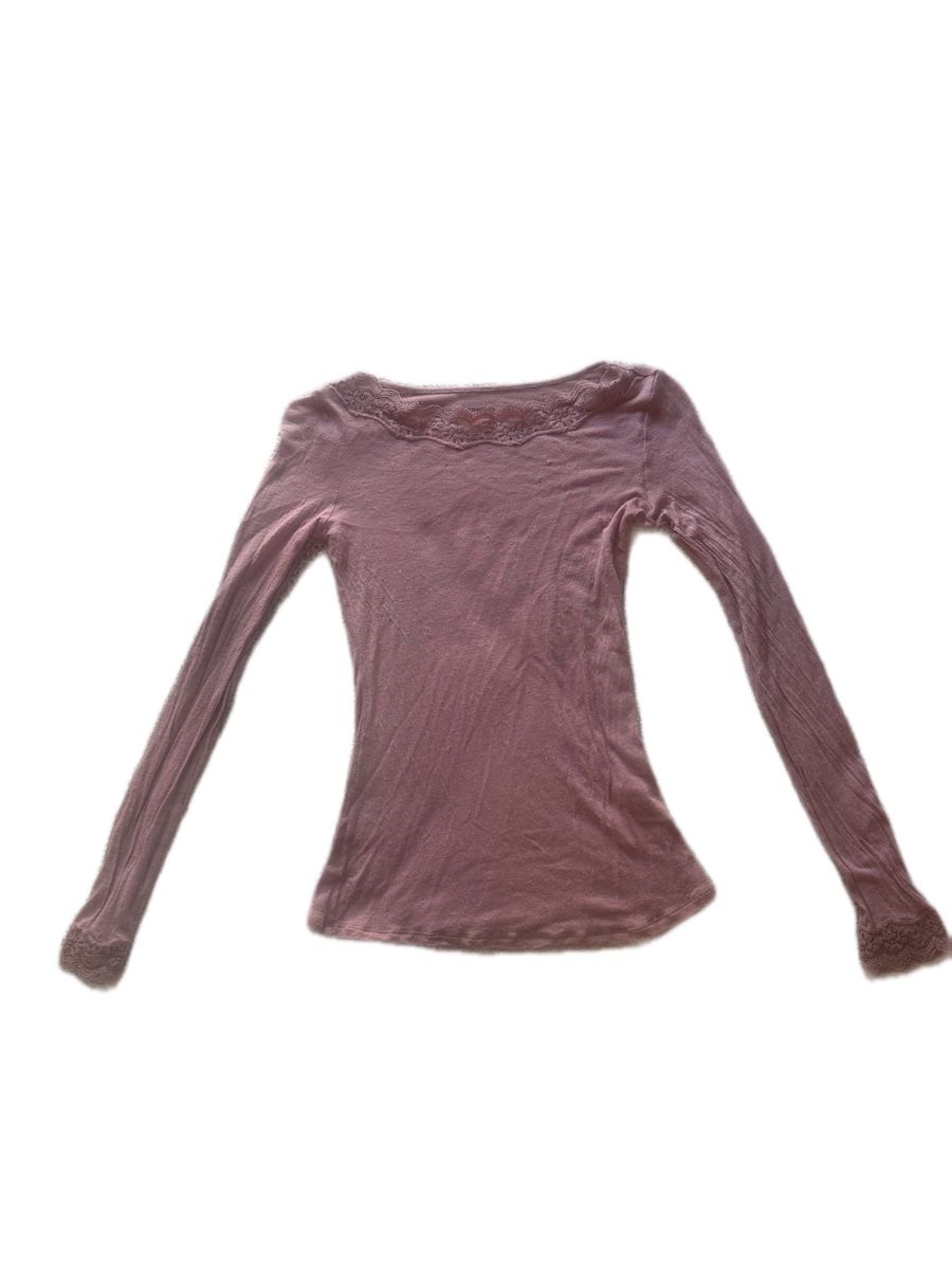 Tezenis T-Shirts: Langarmshirt mit Spitzen  – Gebraucht aus Vilters von sele08_ale08 1