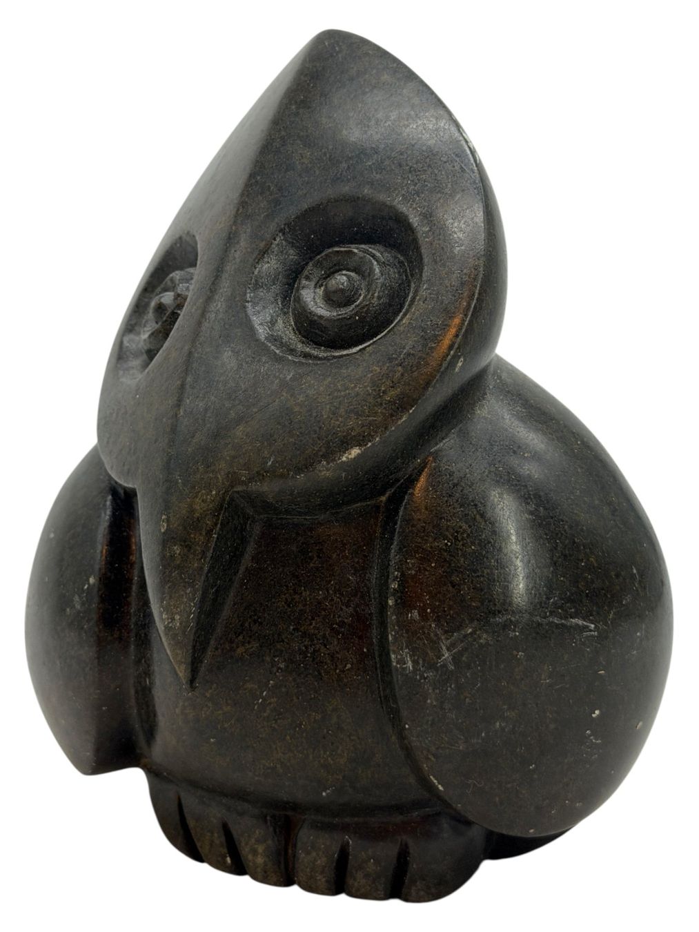 Skulpturen & Statuen: Juja Tembo - Sculpture Shona Korekore chouette serpentinite – Gebraucht aus Morges von vintix 4