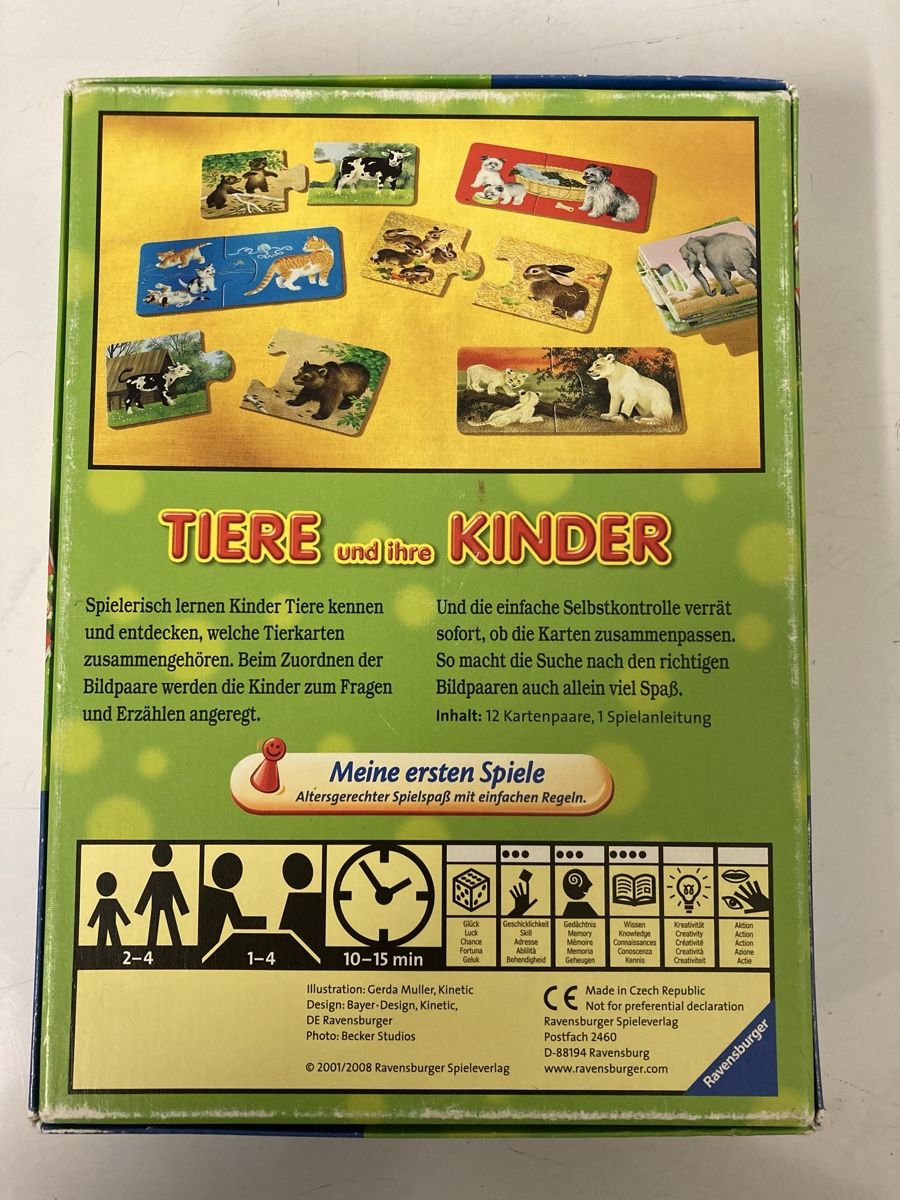 Ravensburger Puzzle: Tiere und ihre Kinder – Usato da Röschenz venduto da rah_8hkj 1