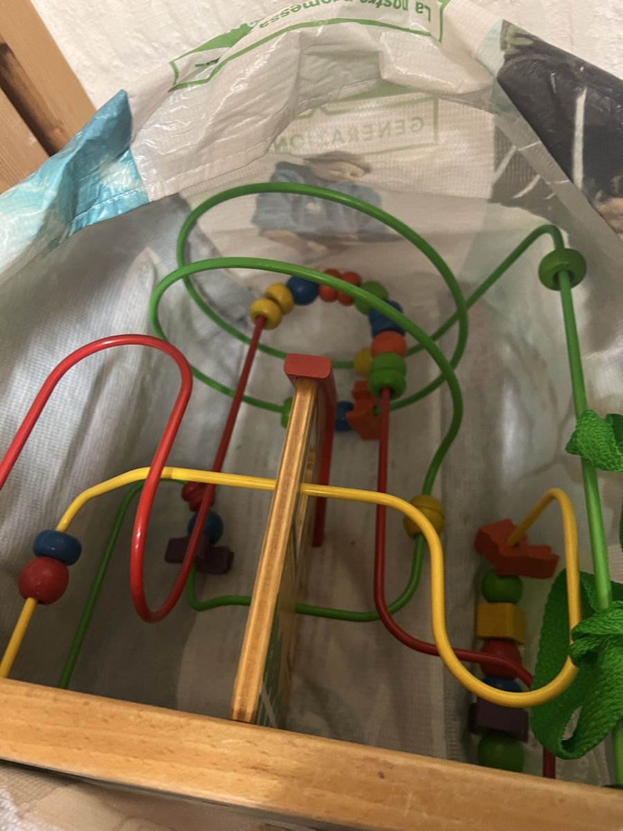 Giocattoli: Wooden Bead Maze Toy for Toddlers - Fun and Educational! – Usato da Zürich venduto da tra_wl8x 1