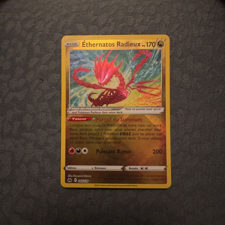 Ethernatos radieux 105/159 - Cartes de jeux | Rakuten