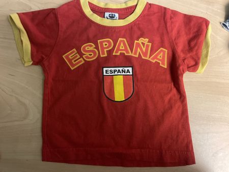 Spanien Fussball T-Shirt Gr.62