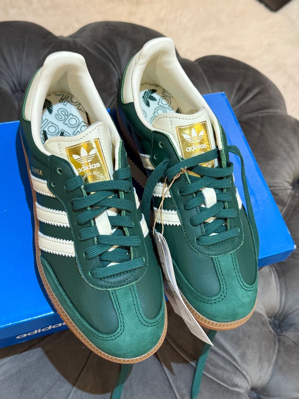 Adidas Herrenschuhe: Adidas SAMBA OG 38 NEU Grun/Cream – Gebraucht aus Dübendorf von AlexF_8nhl