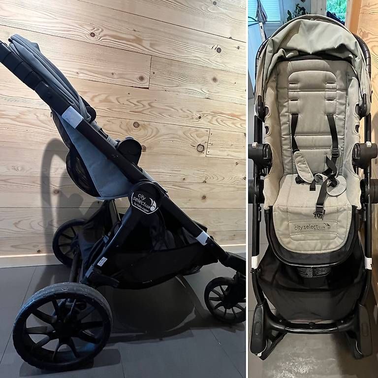 Carrozzine: Geschwisterkinderwagen mit viel Zubehör – Usato da Walchwil venduto da Lisa11.02 2