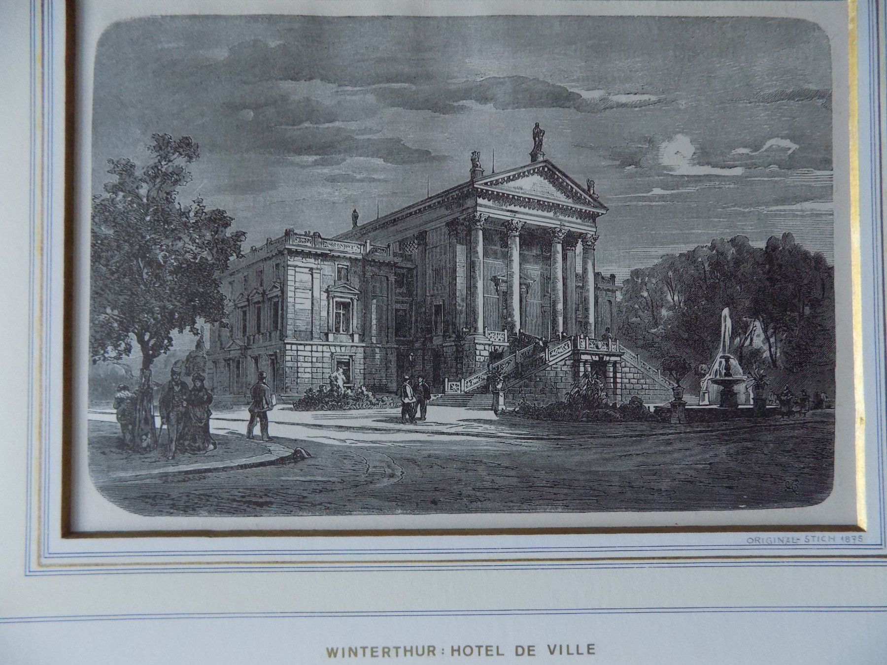 Incisioni: Winterthur Hôtel de ville – Usato da Risch venduto da Rischli15 2