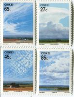 Briefmarken "Wolken". Ciskei.