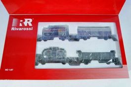Rivarossi H0 Sondermodell: Set mit 4 SBB Güterwagen, KKK, DC