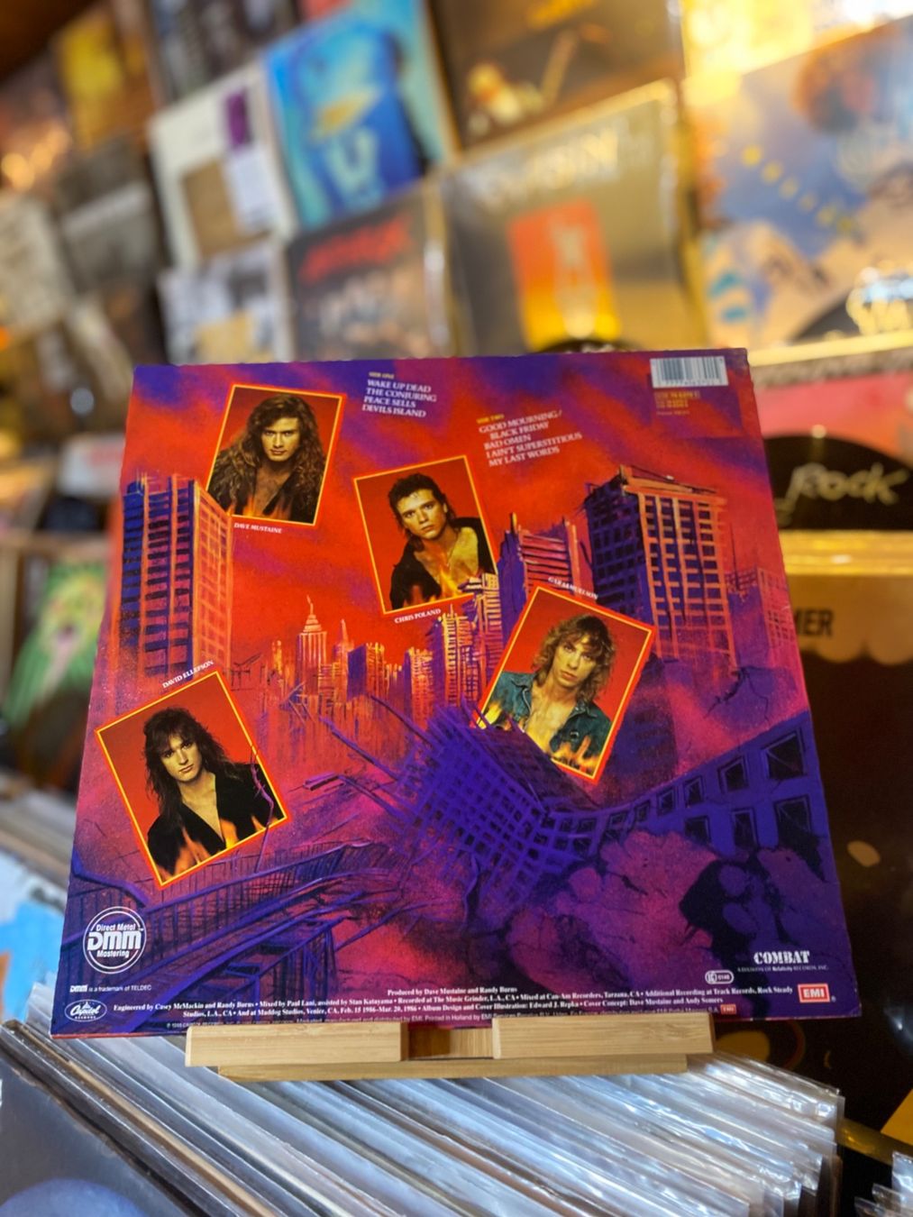 Dischi in vinile: MEGADETH - PEACE SELLS...RE EU 2018...VG++/NM – Usato da Gals venduto da Diskopatshop 1