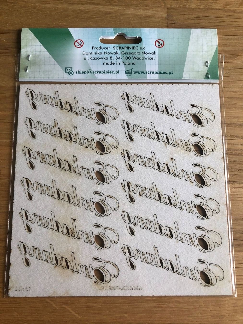 Toutes les décorations: Chipboard "Einladung" - P – Neuf (Voir description) à Neukirch (Egnach) par muolen 1