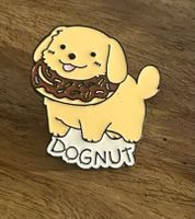 Süsser Pin Hund Dognut