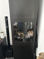 IKEA BESTÅ Vitrine / Schrank schwarzbraun mit Glastüre