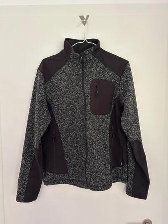 Warme Herren Fleecejacke