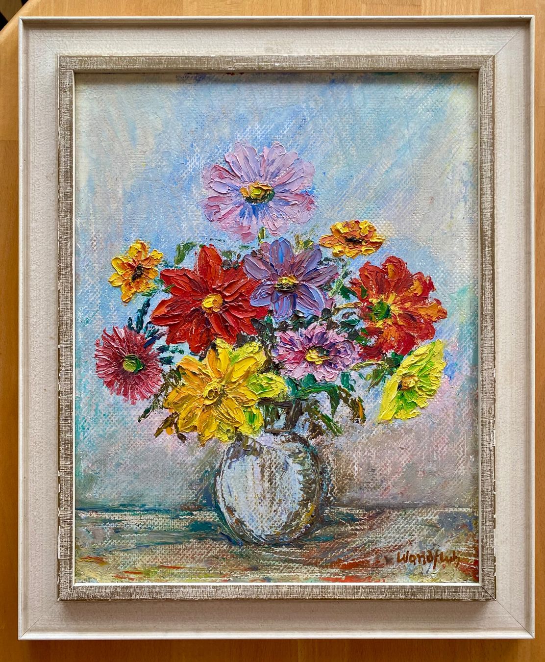 Dipinti: Blumen in der Vase – Usato da Zollikofen venduto da Samsarah